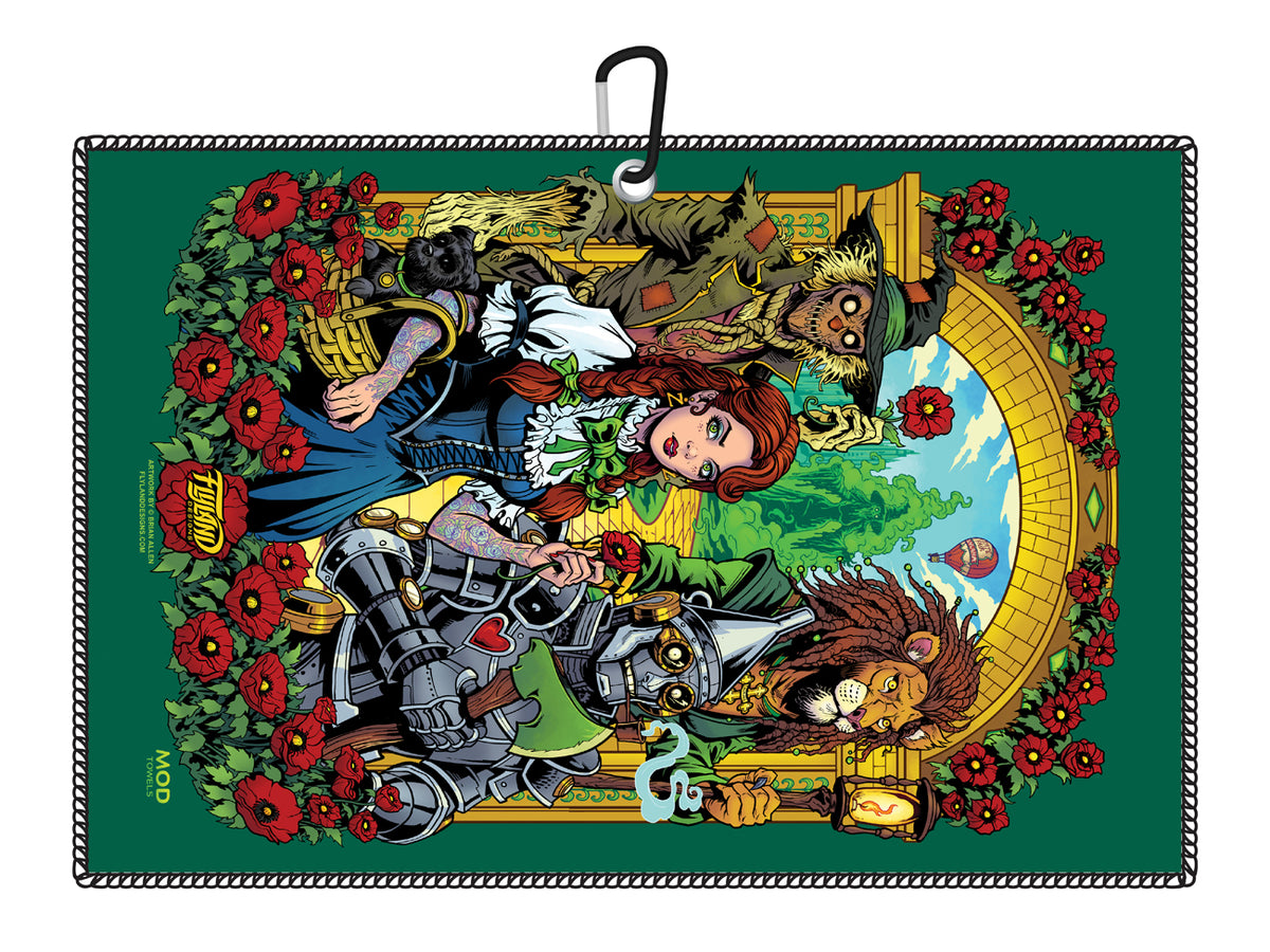 Wizard of Oz Disc Golf Towel